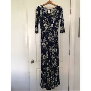Floral maxi dress